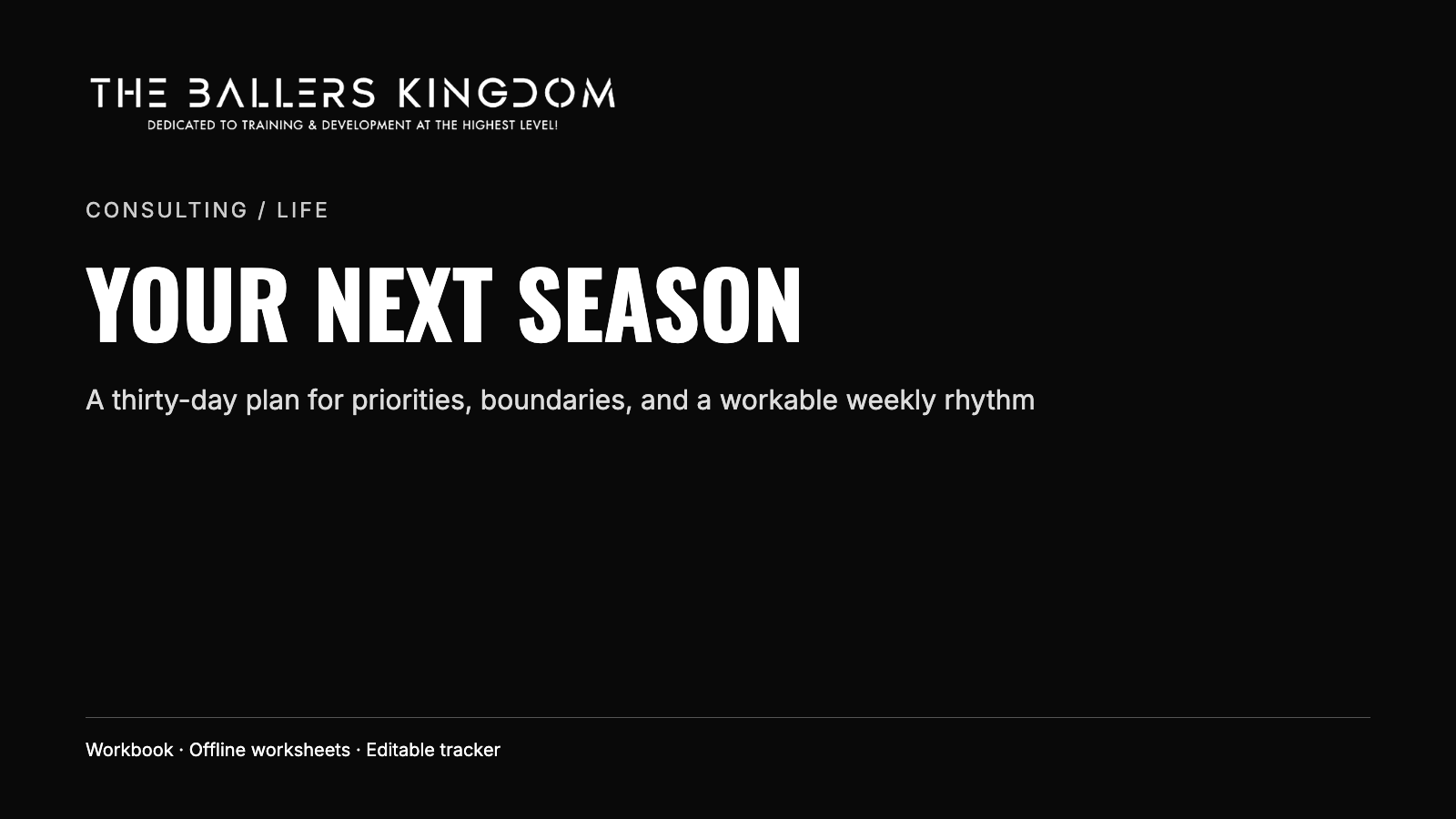 Your Next Season digital edition cover